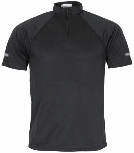 Artikelbild des Artikels “Brit. Funktions-Shirt,schwarz, Reißverschluss, gebr. “