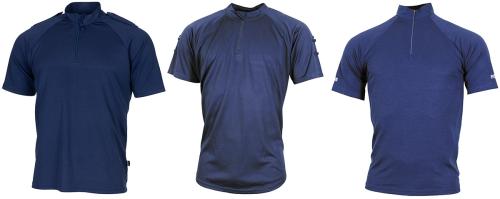 Artikelbild des Artikels “Brit. Funktions-Shirt, blau, Reißverschluss, gebr. “