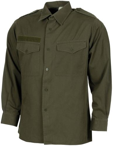 Artikelbild des Artikels “Österr. Feldhemd, langarm, oliv, gebr. “