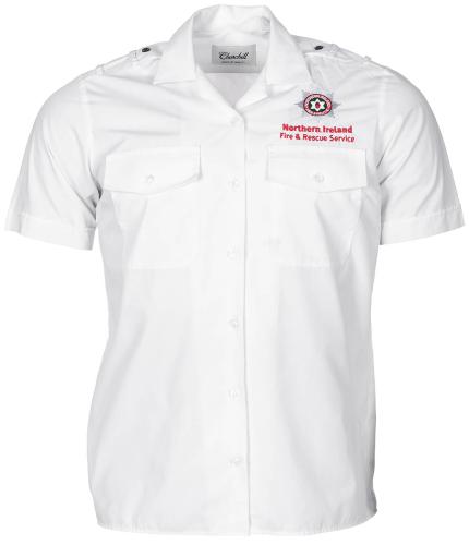 Artikelbild des Artikels “NIR Diensthemd, weiß, kurzarm, 