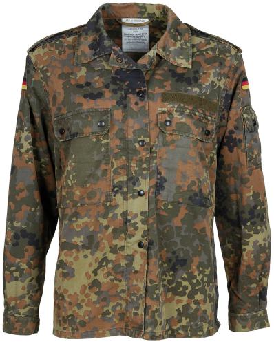 Artikelbild des Artikels “BW Feldbluse, DAMEN, flecktarn, 5 Farb., gebr. “