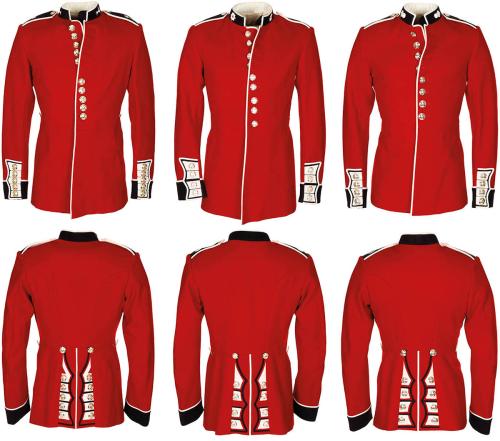 Artikelbild des Artikels “Brit. Paradejacke, rot, gebr. “