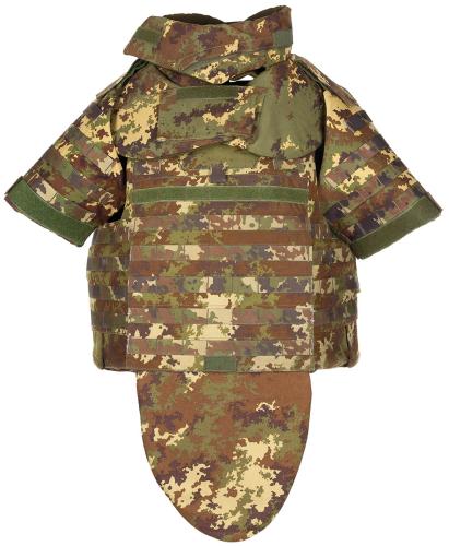 Artikelbild des Artikels “Ital. Schutzweste, NC4-09, vegetato, gebr. (EXP.BESCHRÄ.) “