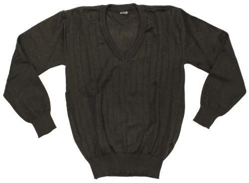 Artikelbild des Artikels “CZ/SK Pullover, M 85, oliv, V-Ausschnitt, neuw. “