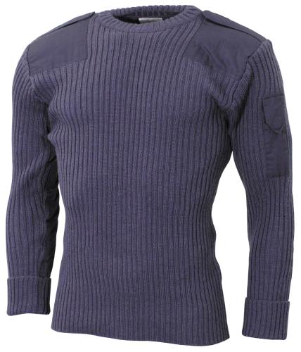 Artikelbild des Artikels “Brit. Kommando Pullover, blau/grau, gebr. “