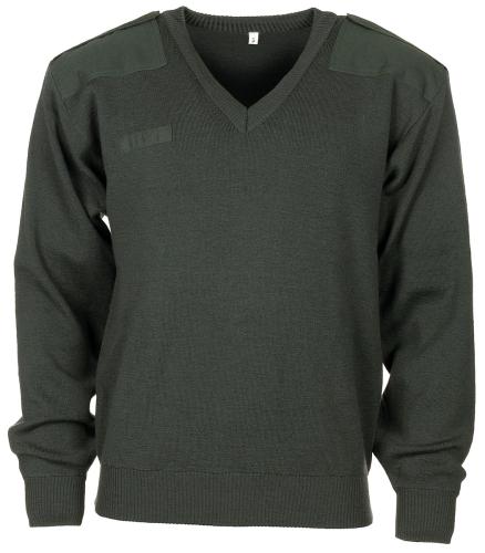 Artikelbild des Artikels “Holl. Pullover, oliv, V-Ausschnitt, gebr. “