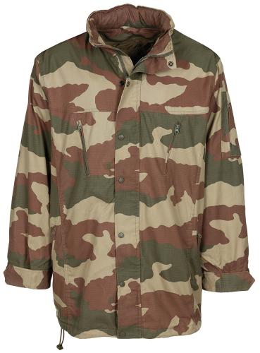 Artikelbild des Artikels “Türk. Feldparka, Rip Stop, woodland, mit Futter, gebr. “