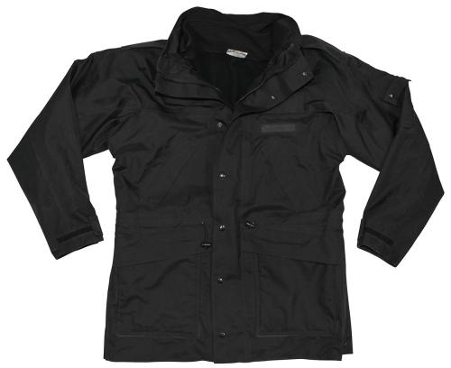 Artikelbild des Artikels “Brit. Regenjacke, schwarz, mit Fleeceinnenjacke, gebr. “