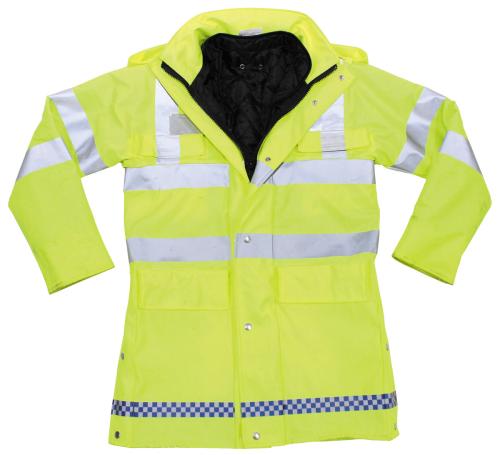 Artikelbild des Artikels “Brit. Signaljacke, gelb, div. Modelle, RV-Steppfutter, gebr. “