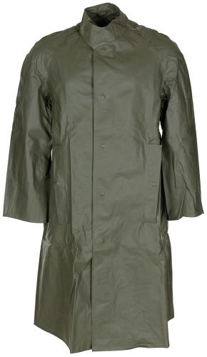 Artikelbild des Artikels “Schwed. Regenmantel, oliv, neuw., mit Lagerspuren “