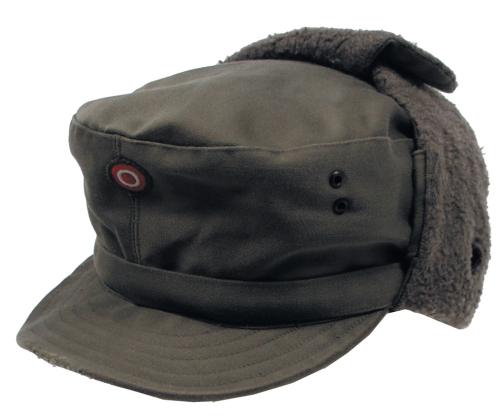 Artikelbild des Artikels “Österr. Wintermütze, oliv, gebraucht “