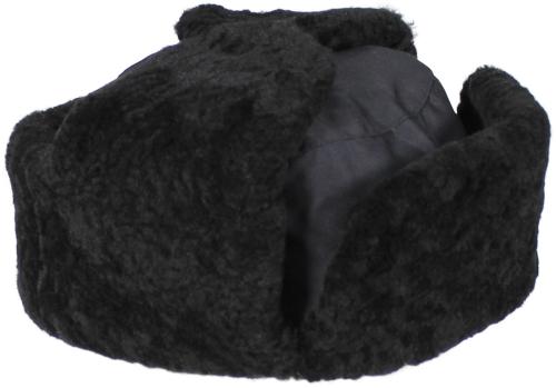 Artikelbild des Artikels “CZ Wintermütze, schwarz, mit echtem Fell, neuwertig “