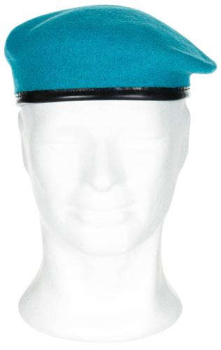 Artikelbild des Artikels “Franz. Barett, cyan, neuw. “