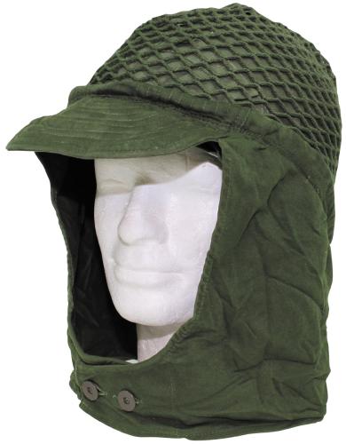 Artikelbild des Artikels “Schwed. Helmnetz, oliv, Stahlhelm M/31, gebr., DEFEKT “