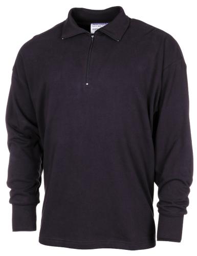 Artikelbild des Artikels “Holl. Rollkragenhemd, Plüsch, blau, mit RV, gebr. “