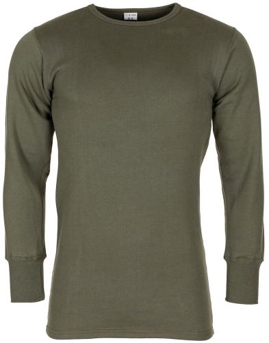 Artikelbild des Artikels “Franz. Unterhemd, Plüsch, langarm, oliv, neuw. “