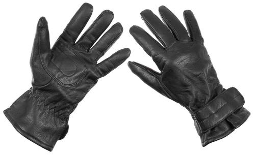 Artikelbild des Artikels “Österr. Lederhandschuhe, gefüttert, schwarz, gebr. “