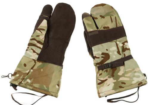 Artikelbild des Artikels “Brit. Fausthandschuhe, MTP, Goretex, Schießfinger, gebr. “