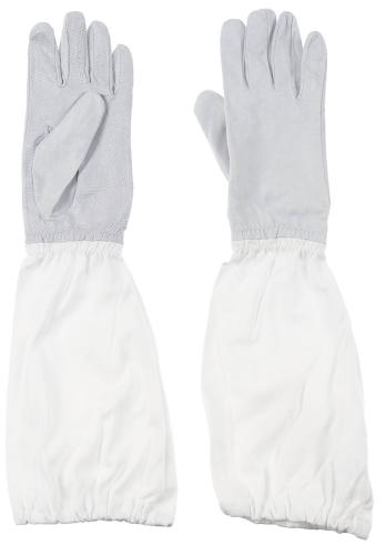 Artikelbild des Artikels “Brit. Fingerhandschuhe, weiß, FR, Leder/Textil, neuw. “