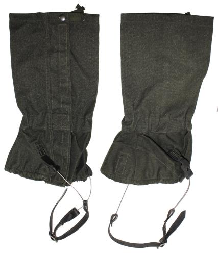 Product image of the product “GB gaiters, OD green, steel rope, used ”