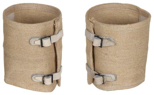 Artikelbild des Artikels “Ital. Gamaschen, khaki, Canvas, neuw. “