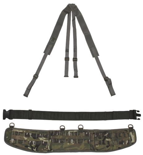 Artikelbild des Artikels “Brit. Hüftgurt, MTP tarn, mit Suspender, gebr. “