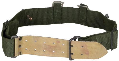 Artikelbild des Artikels “Schwed. Koppel, oliv, 5,5 cm, gebr. “