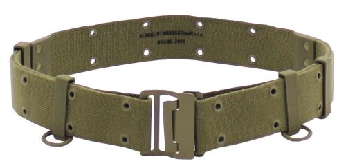 Artikelbild des Artikels “Franz. Lochkoppel, khaki, mit Metallverschluss, neuw. “