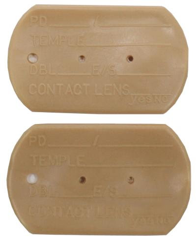 Artikelbild des Artikels “US Hülle für Erkennungsmarken, Gummi, khaki , neuwertig “