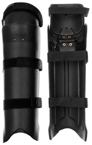 Product image of the product “Protectors for Knees and Shins, made of hard plastic, used ”