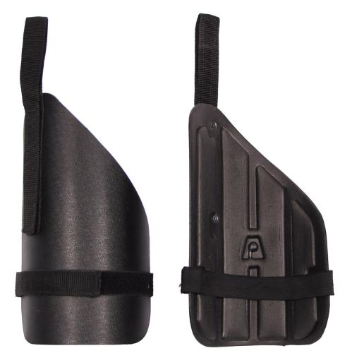 Product image of the product “Thigh Protectors, made of hard plastic, used ”