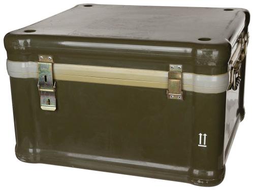 Artikelbild des Artikels “Pol. Transportkiste, Glasfaser, oliv, gebr. “