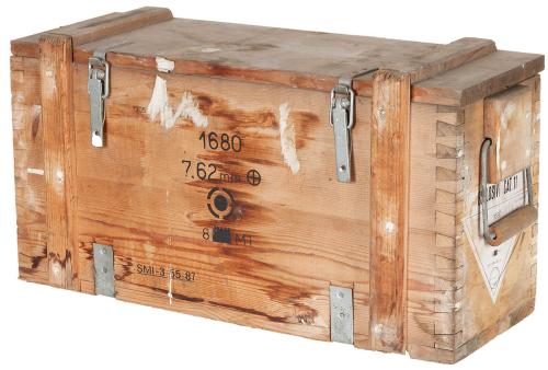 Artikelbild des Artikels “Ital. Holzkiste, Typ III, gebr. “