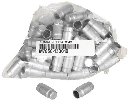 Artikelbild des Artikels “Schwed. Aluminiumkappe, 12 mm, 100er Pack, neuw. “