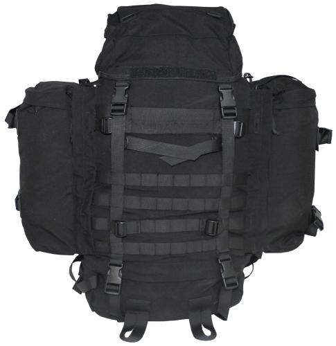 Artikelbild des Artikels “Holl. Rucksack, Medium, mit Seitentaschen, schwarz, gebr. “