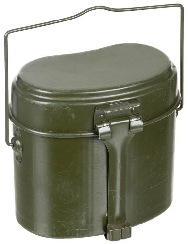 Artikelbild des Artikels “Rumän. Essgeschirr, oliv, 2-teilig, gebr. “