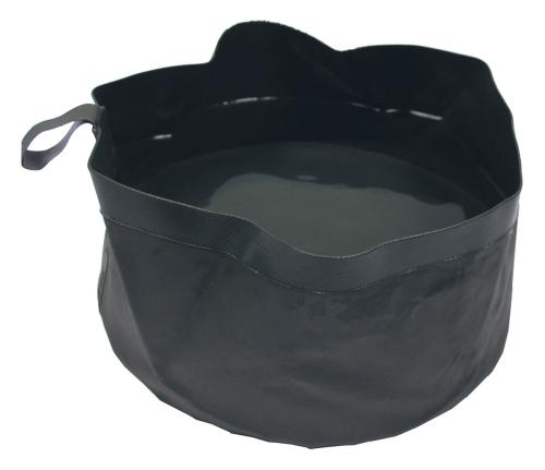 Artikelbild des Artikels “Holl. Waschbehälter, PVC, oliv, faltbar, gebr. “