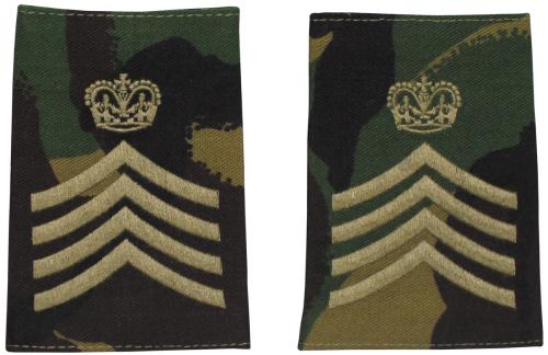 Artikelbild des Artikels “Brit. Schulterklappen, DPM, 10 Paar, DRUM MAJOR, neuw. “