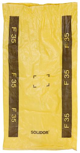 Artikelbild des Artikels “Gewebesack, gelb, Gr.: 140 x 70 cm, gebr. “