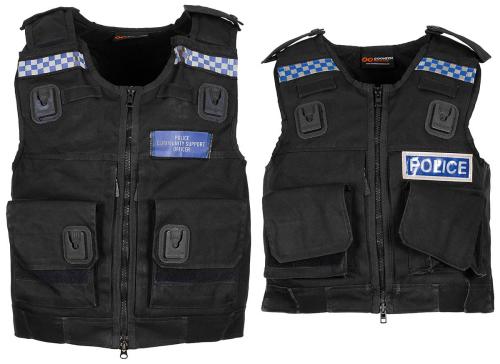 Product image of the product “GB Body Armour, Type II, black, WITHOUT INLAY, used ”
