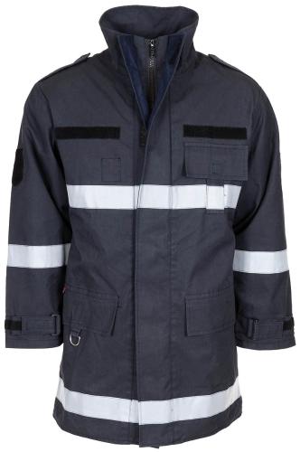 Artikelbild des Artikels “Österr. Feuerwehrjacke, blau, gebr. “