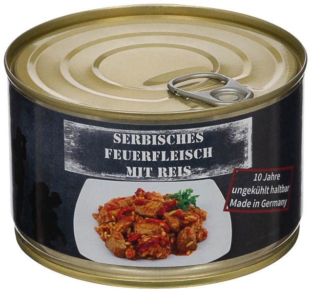 Max Fuchs AG eShop | Serbian Pork with Rice, canned, 400 g | buy online