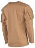 Product image 2 of the product “US Shirt, long-sleeved, coyote, with sleeve pockets ”