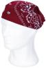 Artikelbild 2 des Artikels “Bandana, burgund-weiß, ca. 55 x 55 cm, Baumwolle “