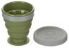 Artikelbild 2 des Artikels “Faltbecher, mit Deckel, Silikon, oliv, 200 ml “