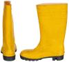 Product image 2 of the product “BW Rubber Boots, yellow, with protective cap, used ”