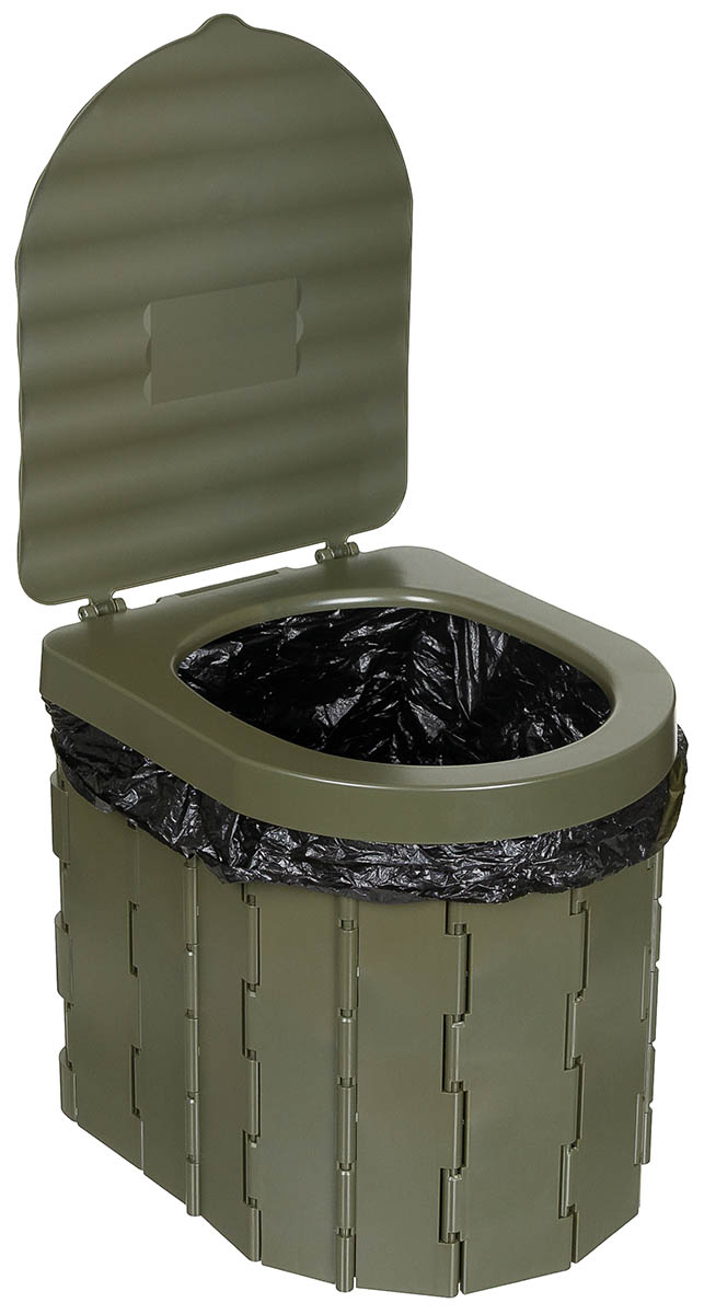 Artikelbild 1 des Artikels “Campingtoilette, faltbar, oliv “