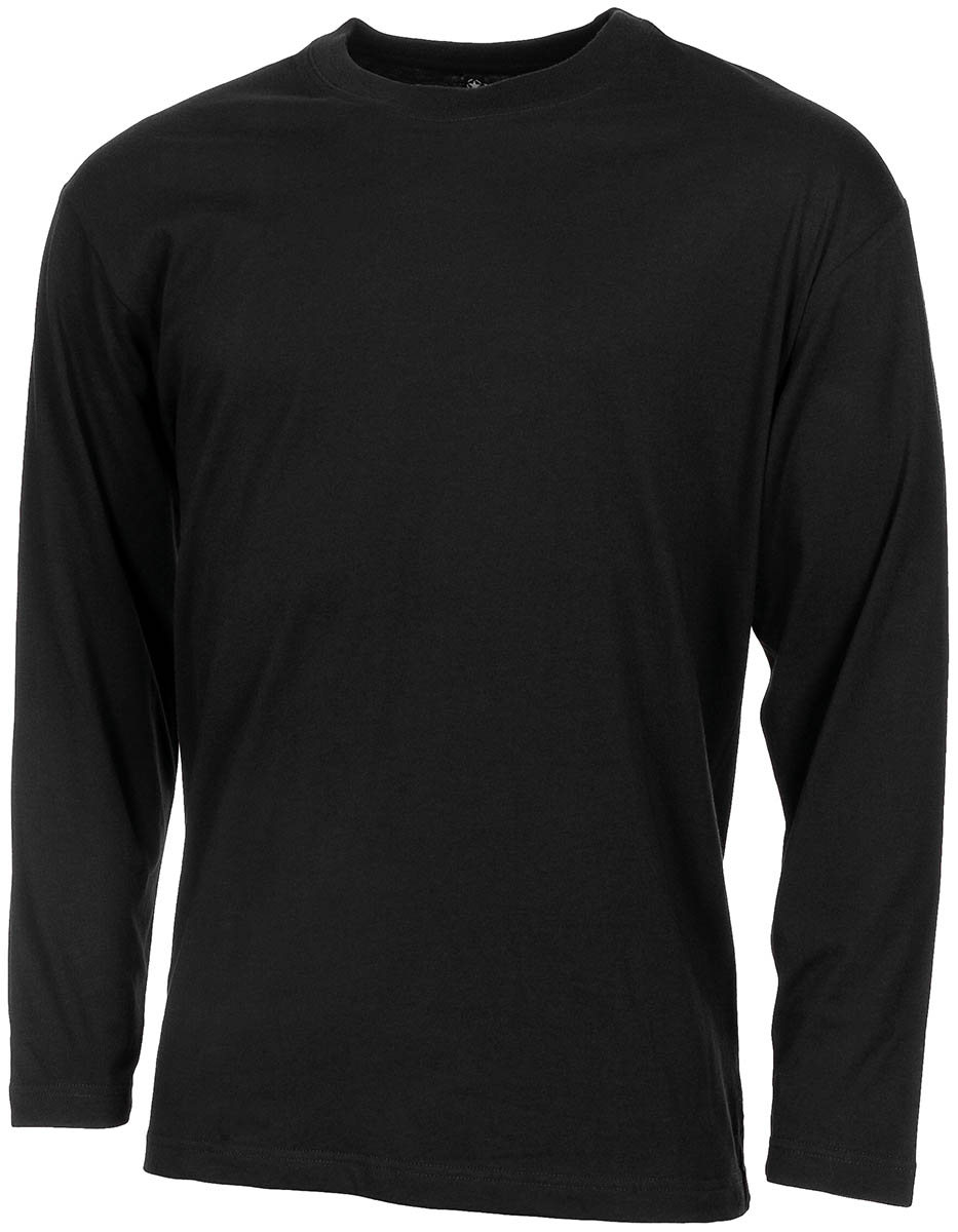Artikelbild 1 des Artikels “US Shirt, langarm, schwarz, 170 g/m² “