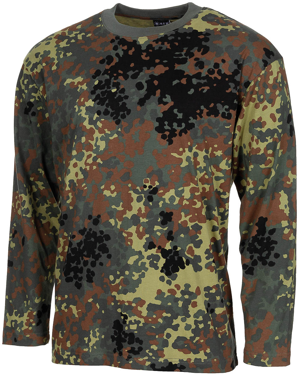 Artikelbild 1 des Artikels “US Shirt, langarm, flecktarn, 170 g/m² “