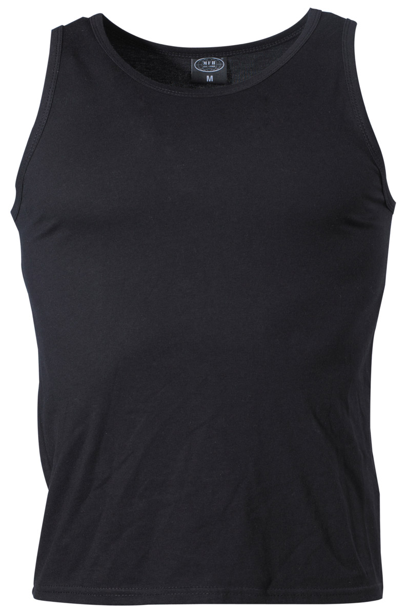 Product image 1 of the product “US Tank-Top, black, 170 g/m² ”